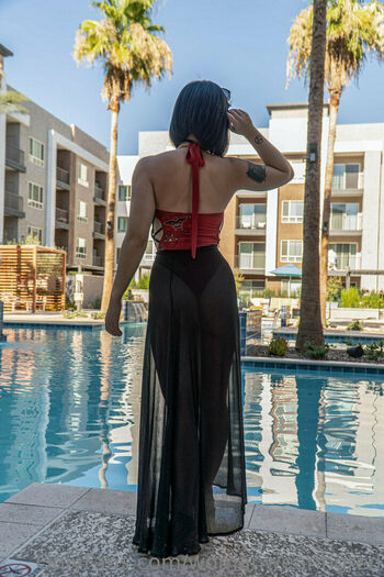 womanwearingred